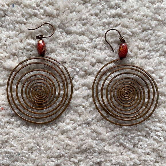 💥3 for $30💥 Earrings from Brazil with stones - Picture 4 of 4